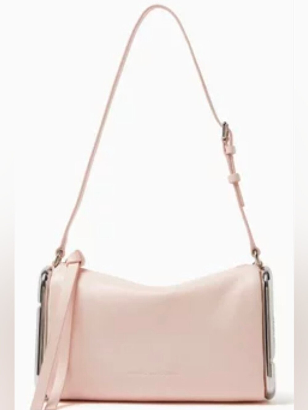 NWT-Marc Jacobs Blush/Pink Scene Soft Shoulder Bag With Duster Bag